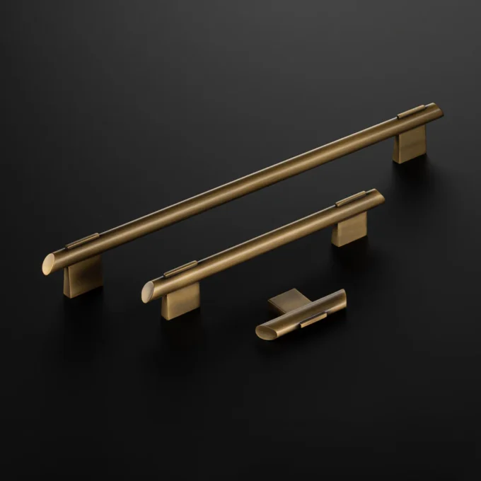 Lindum Pull Handle 320 mm | Brushed Satin Brass - Image 5