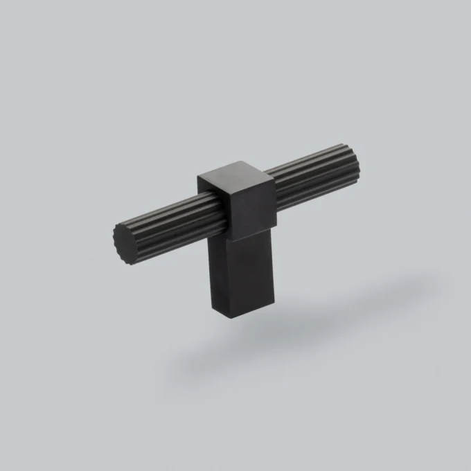 Huxley T-Bar Knob | Matt Black