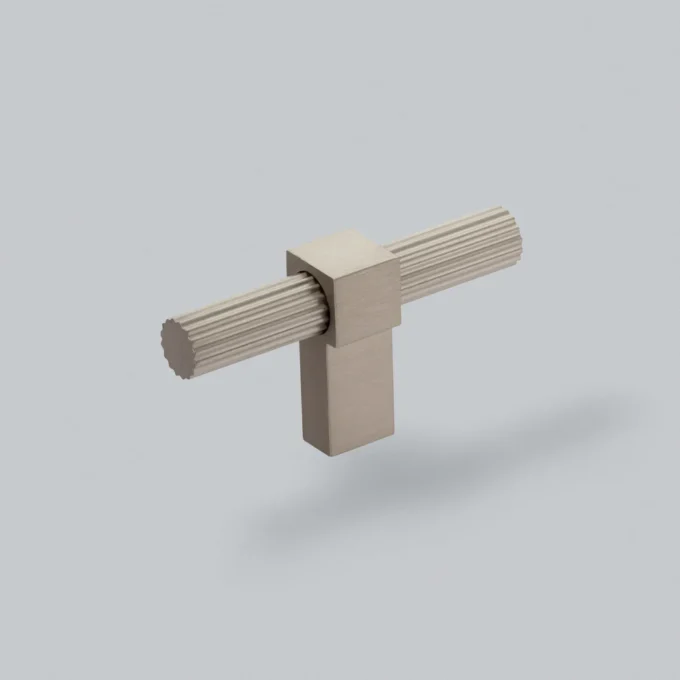 Huxley T-Bar Knob | Brushed Nickel