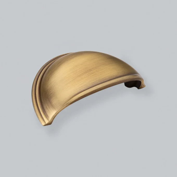 Greenwich Cup Handle | Dark Brushed Brass