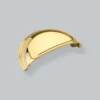 Greenwich Cup Handle | Polished Brass Lacquered