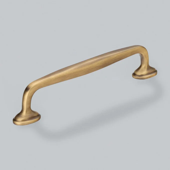 Greenwich Pull Handle 160 mm | Dark Brushed Brass