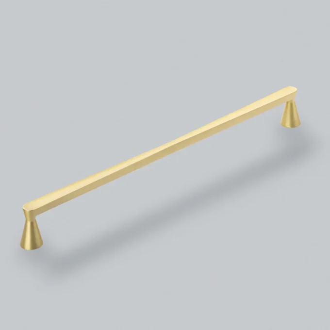 Conic Pull Handle 320 mm | Brushed Satin Brass